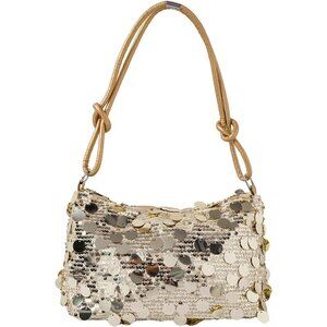 Women's Sequin Crossbody Purse Party Clutch Zipper Handbag Trendy